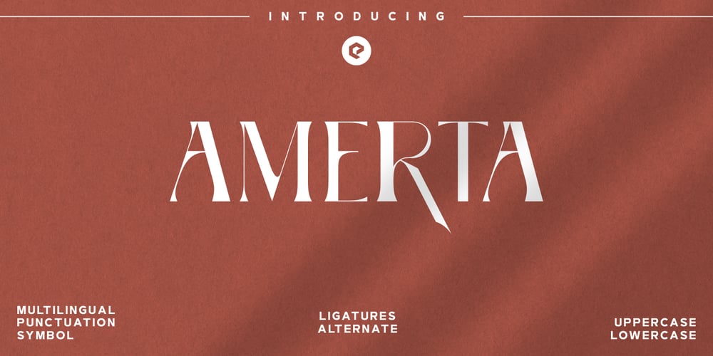 Amerta font