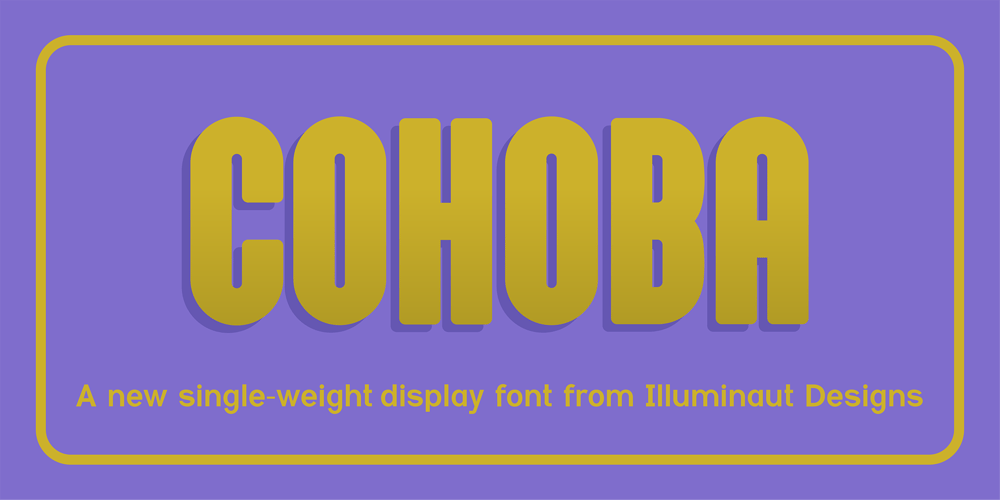 Cohoba font