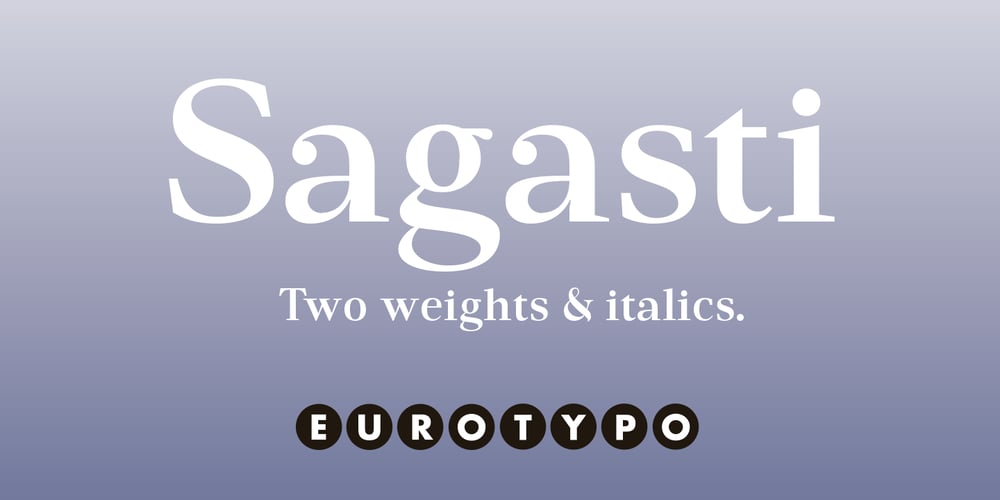 Sagasti font