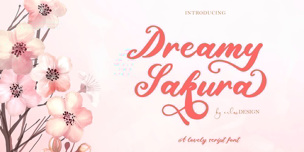 Dreamy Sakura font
