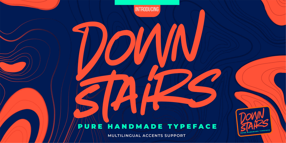Downstairs font