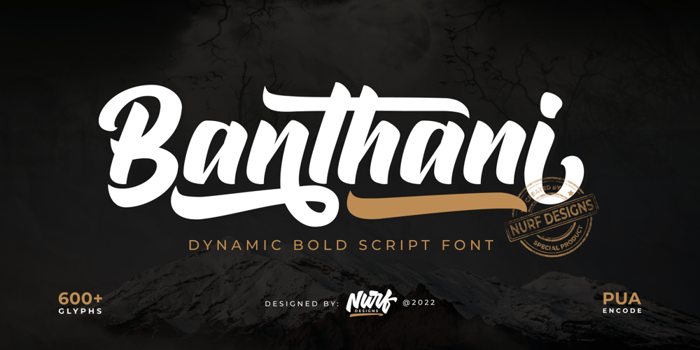 Banthani font