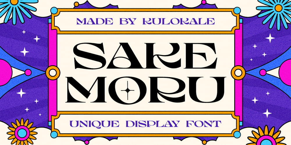 Sake Moru font