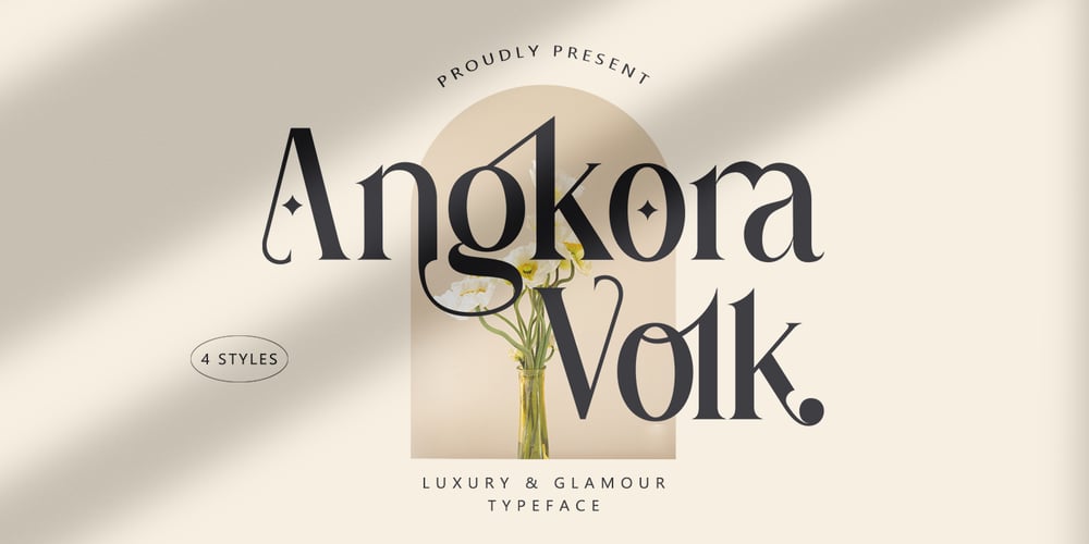 Angkora Volk font