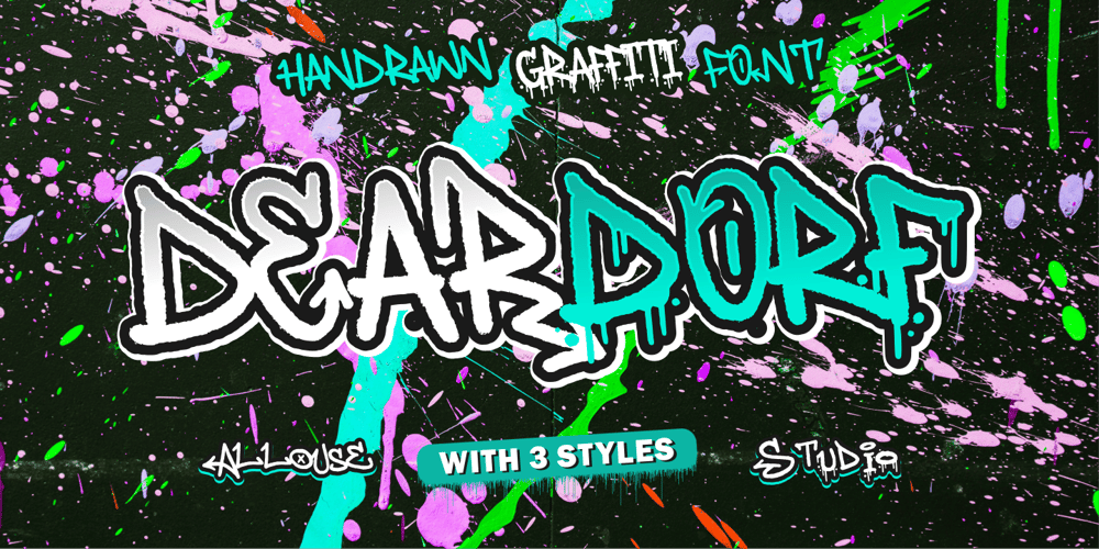 Deardorf font