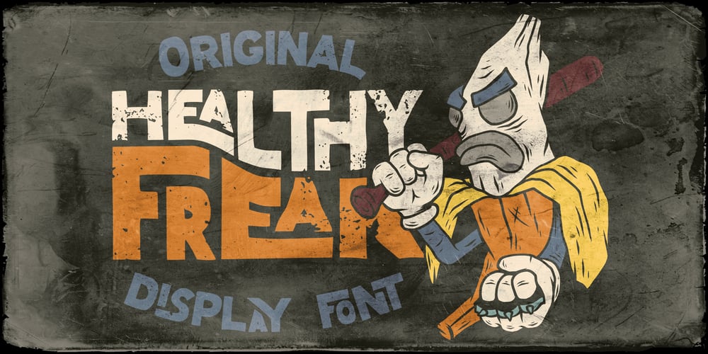 Healthy Freak font