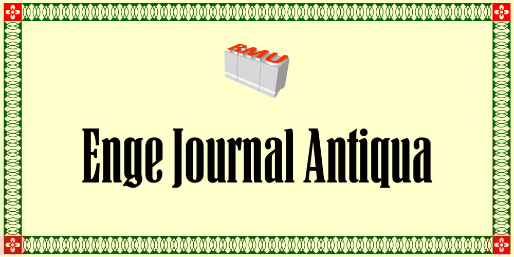 Enge Journal Antiqua font