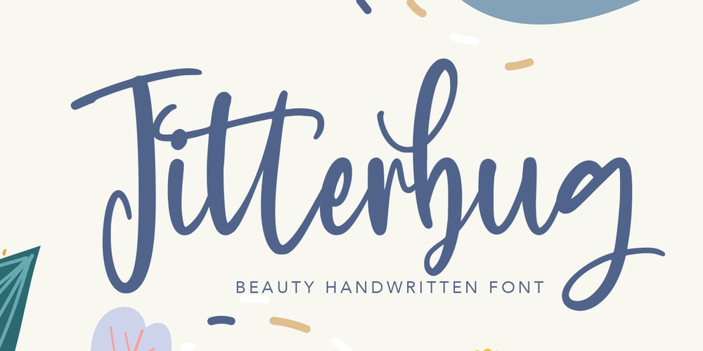 Jitterbug font