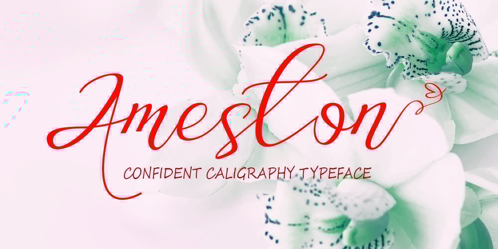 Ameston font