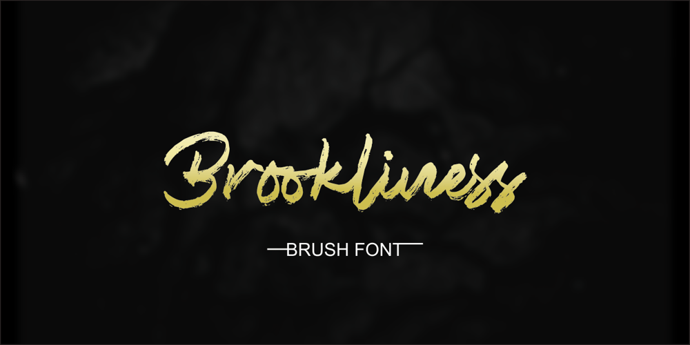 Brookliness font