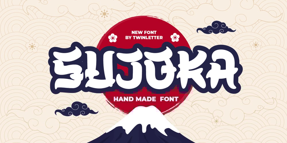 Sujoka font