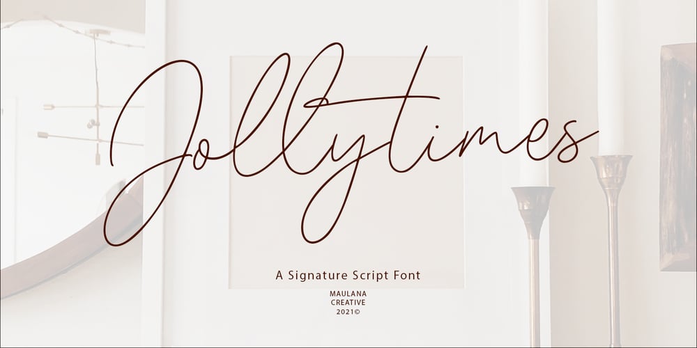 Jollytimes font
