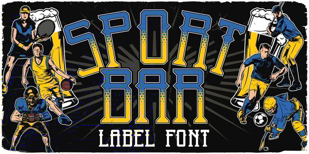 Sport Bar font