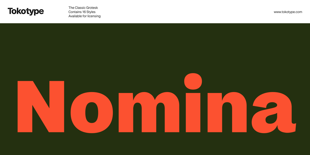 Nomina font