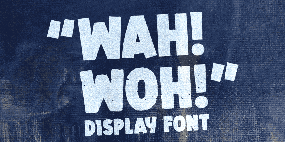Wahwoh font