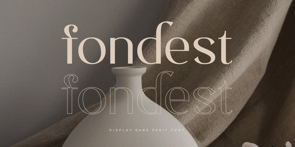 Fondest font