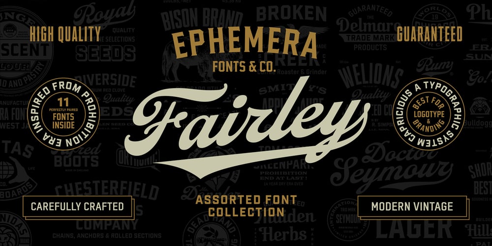 EFCO Fairley font