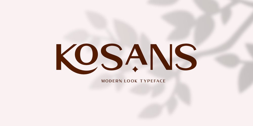 Kosans font