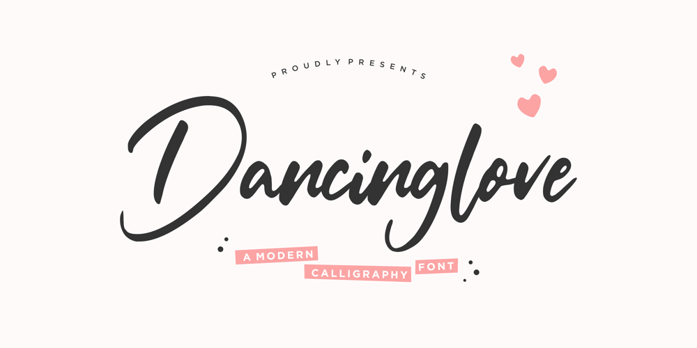 Dancinglove font