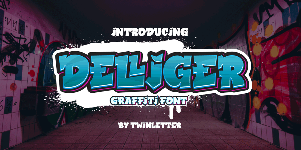 Delliger font