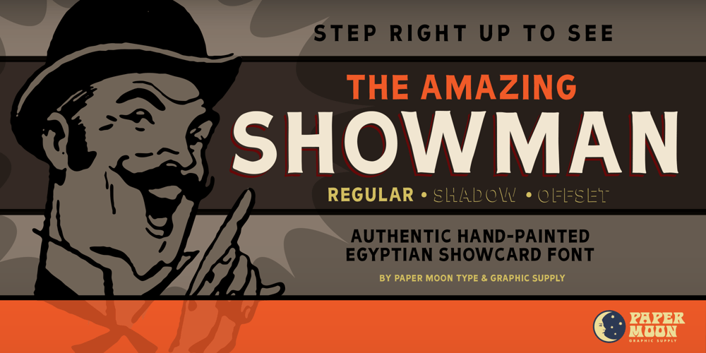 PM Showman font