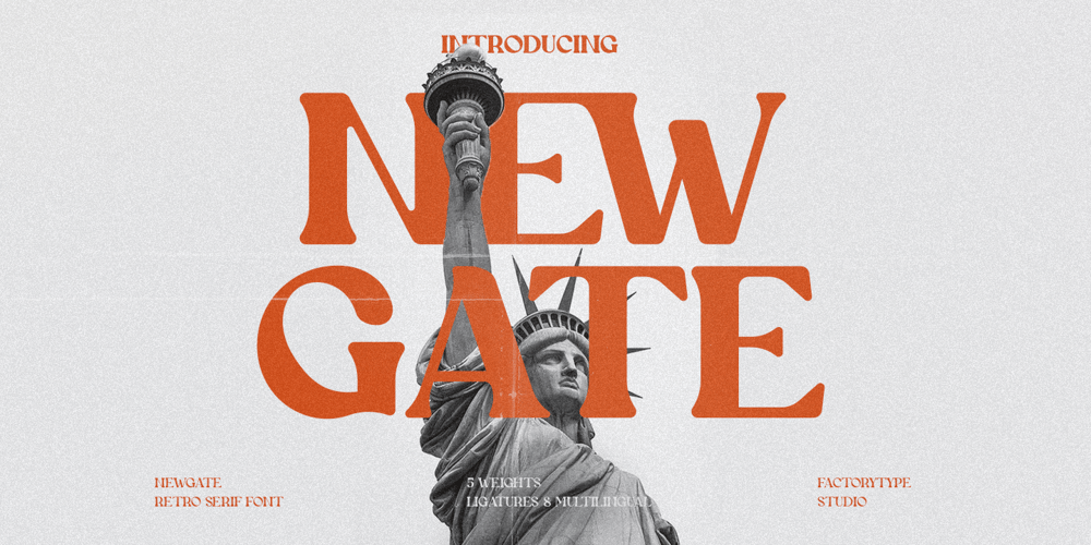 Newgate font