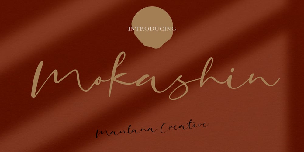 Mokashin font