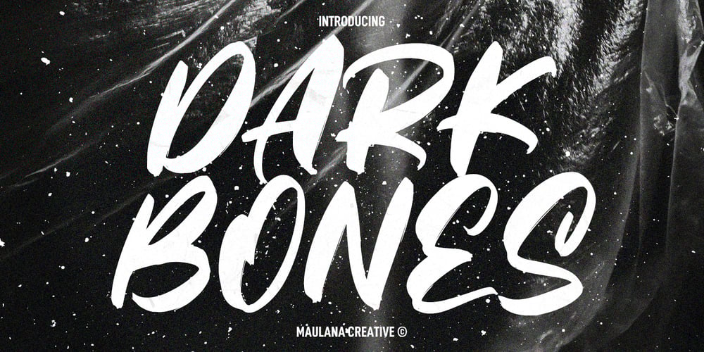 Darkbones font