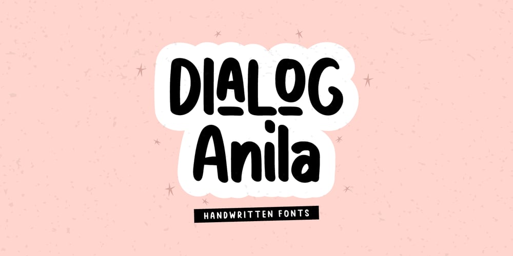Dialog Anila font