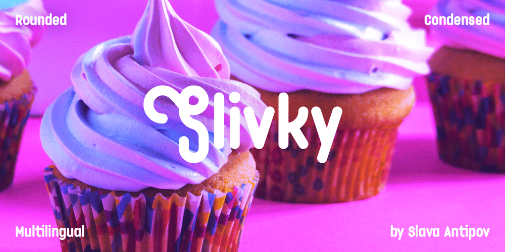 Slivky font