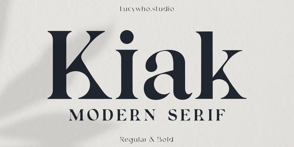 Kiak font