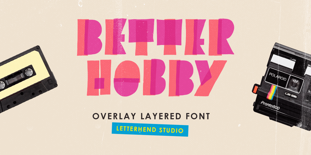 Better Hobby font