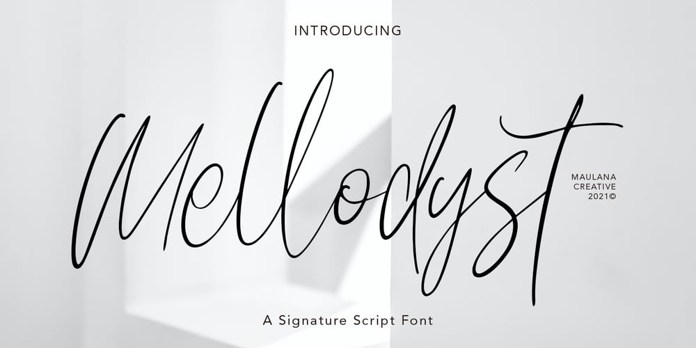 Mellodyst font