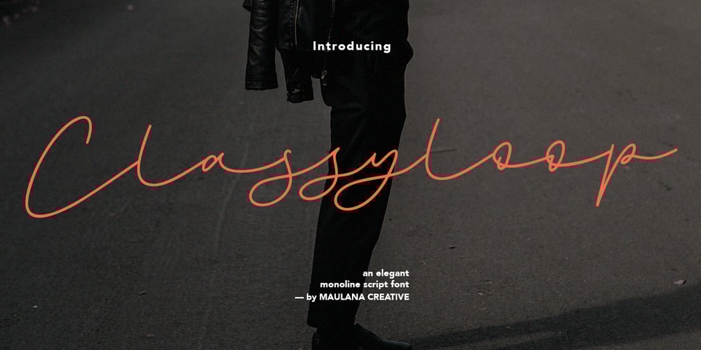 Classyloop font