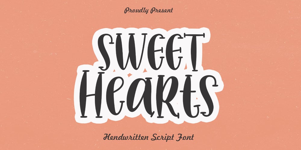 Sweet Hearts font