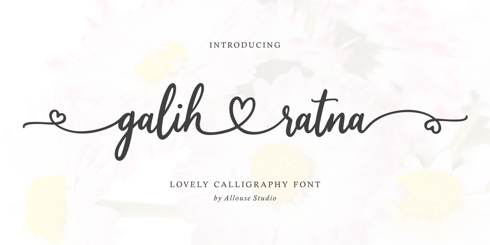 Galih Ratna font