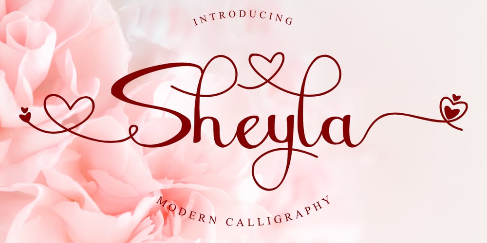 Sheyla font