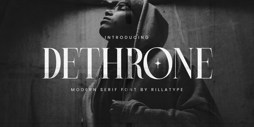 Dethrone font
