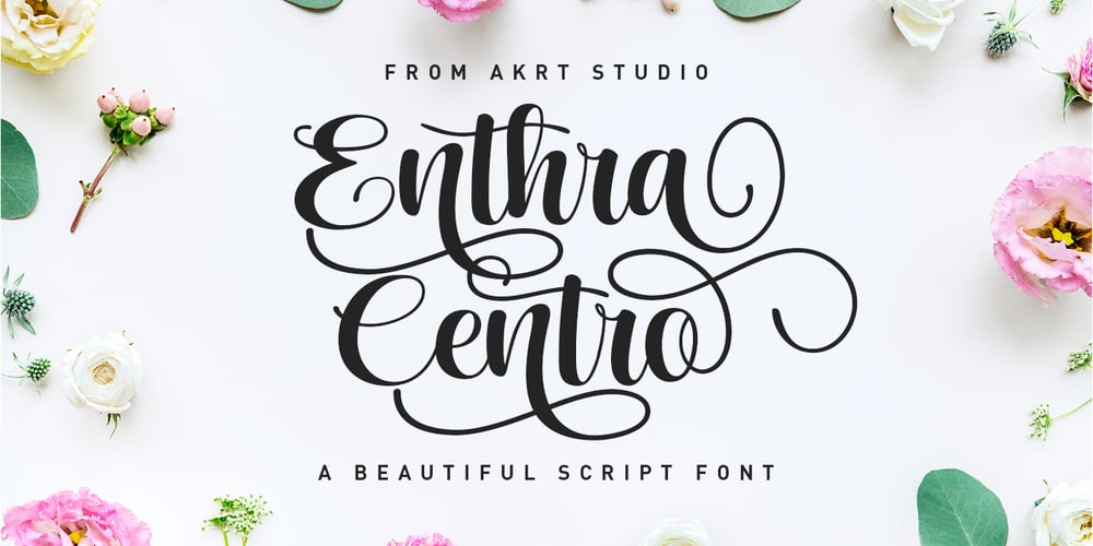 Enthra Centro font