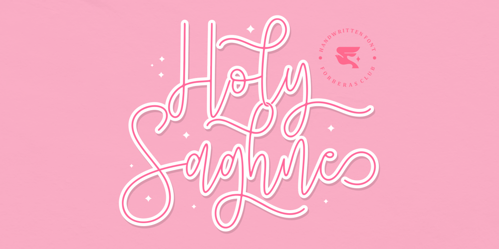 Holy Saghne font