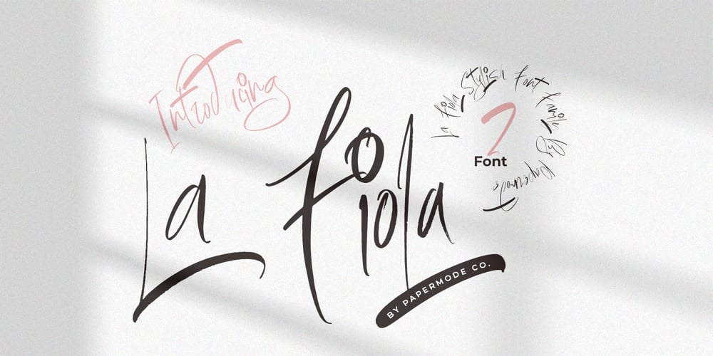 La Fiola font