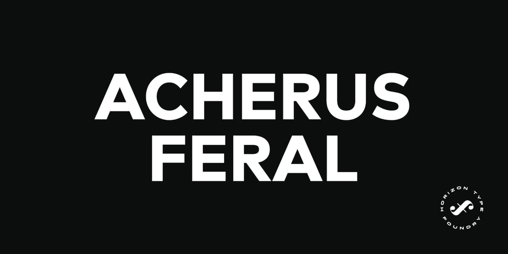 Acherus Feral font
