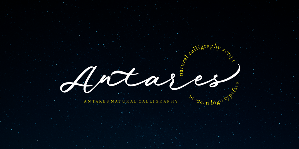 Antares font