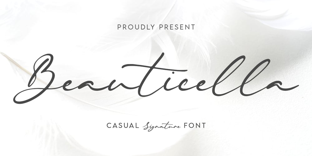 Beauticella font