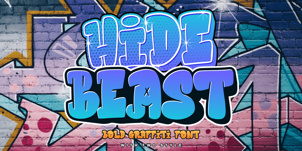 Hidebeast font