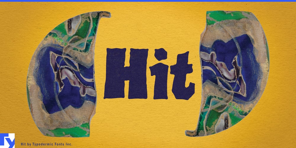 Hit font