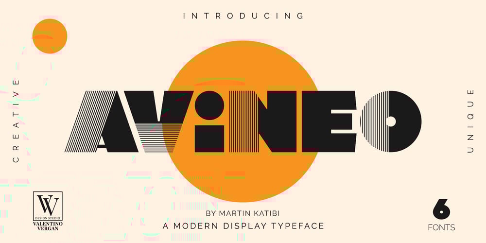Avineo font