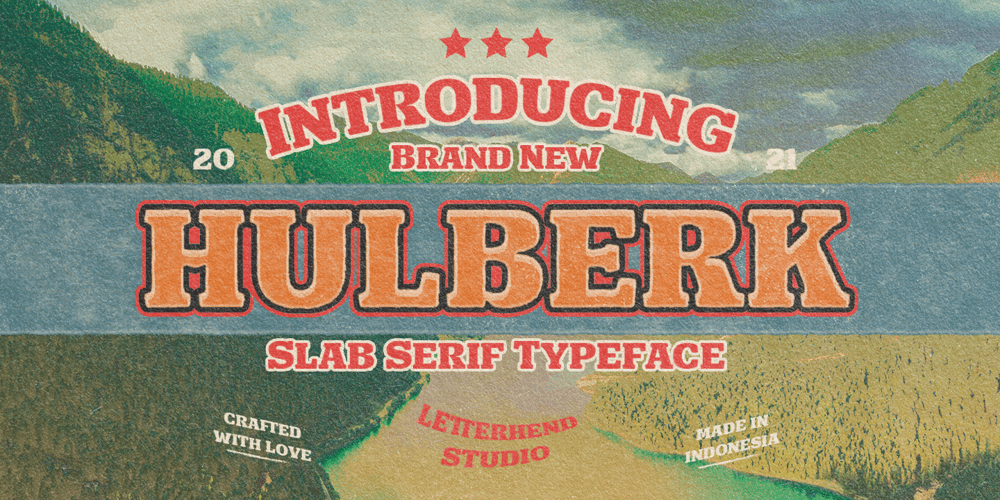Hulberk font