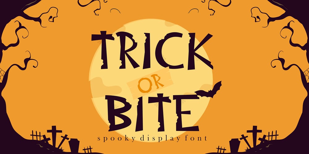 Trick or Bite font