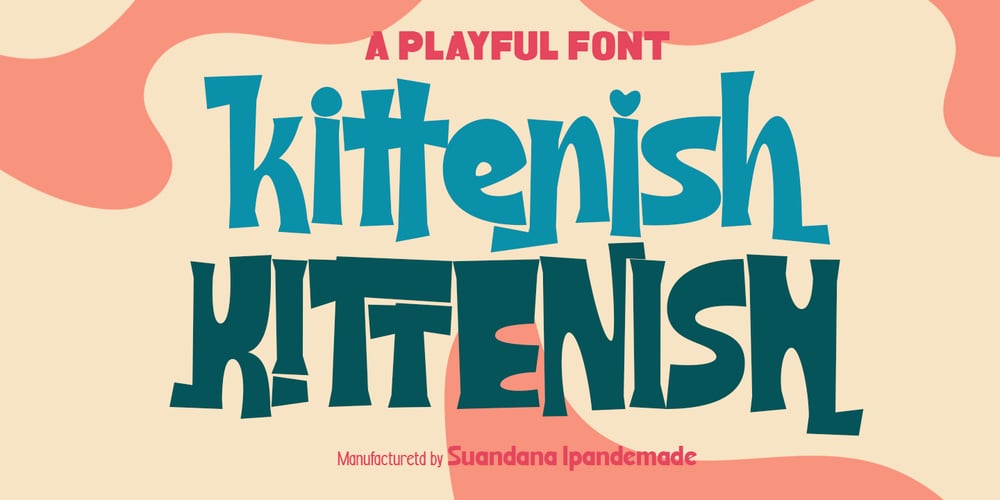 Kittenish font